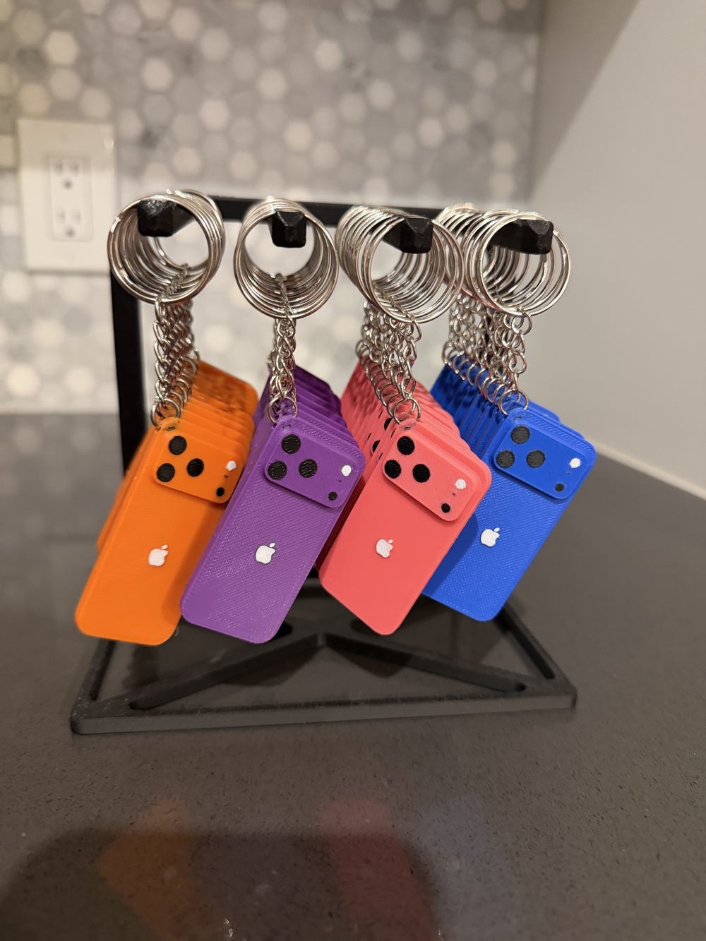 📱🍎 iPHONE 17 MINI KEYCHAINS! 🔑✨